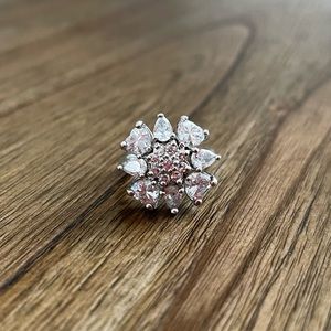 CZ cocktail ring